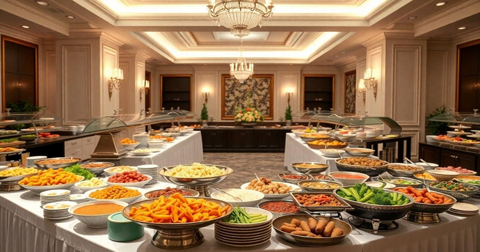 Buffets para Eventos: O Guia Completo para Escolher o Ideal